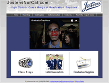 Tablet Screenshot of jostensnorcal.com